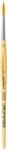 da Vinci, JUNIOR Synthetics, Serie 303, Rund, elastische Goldfarbene Synthetikfasern,