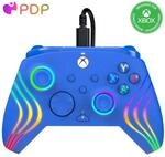PDP Xbox Afterglow Wave Wired Controller Blue