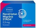 Naratriptan Migr&auml;ne STADA 2,5 mg lindert Migr&auml;nekopfschmerzen mit und ohne Aura