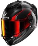 SHARK, Integraler Motorradhelm SPARTAN GT PRO KULTRAM DKR, M, schwarz/rot