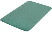Kleine Wolke Badteppich Meadow, Farbe: Eucalyptus, Material: 100 % Polyester,