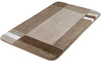 Kleine Wolke Badteppich Padova, 80 x 140 cm, Taupe