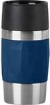 Emsa N21608 Travel Mug Compact Thermo-/Isolierbecher aus Edelstahl, 0,3 Liter, 3h