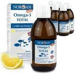NORSAN TOTAL Zitrone Online Premium Omega 3-6er Pack (6x 200 ml) Fisch&ouml;l...