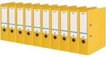 Elba Premium Akten-Ordner A4, smart Pro plus, 8 cm breit, Kunststoff Ordner, gelb, 10