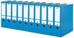 Elba Ordner A4, Smart Pro, 8 cm breit, Kunststoff au&szlig;en, ozeanblau, 10 St&uuml;ck