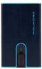 Piquadro Blue Square - Kreditkartenetui 11cc 10 cm RFID Night Blue