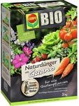 COMPO BIO Naturd&uuml;nger mit Guano, 3 kg, f&uuml;r alle Gartenpflanzen | Nat&uuml;rlicher