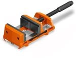 FEIN Schraubstock, Spannung von Materialien wie Bleche und Rohre im Handumdrehen,