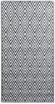 vidaXL Outdoor Teppich Zweischichtiger Jacquard Terrassenteppich K&uuml;chenteppich