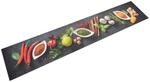 vidaXL K&uuml;chenteppich Waschbar Gew&uuml;rze 60x300 cm Samt