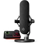 SteelSeries Alias Pro Kit &ndash; XLR-Mikrofon + Stream-Mixer &ndash; 3 Mal gr&ouml;&szlig;ere Kapsel