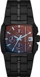 Diesel Cliffhanger Uhr f&uuml;r Herren, Quarz-Chronographenwerk mit Edelstahl- oder