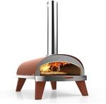 ZiiPa - Pizzaofen Piana, Pizzaofen f&uuml;r den Au&szlig;enbereich, kompakt, Pellet-Pizzofen,