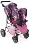 Bayer Chic 2000-Puppenwagen Twinny, Zwillingspuppenwagen f&uuml;r Zwei Puppen,