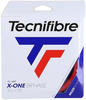 Tecnifibre X-one Zweiphasen 1.30 Red tennisbesaite, Rot, 12m