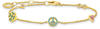 Thomas Sabo Damen Armband mit Buntbesetzten Symbolen 925er Sterlingsilber 750er