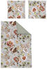 Irisette Flausch-Cotton Bettwäsche Set Zobel 8854 Multi 155 x 220 cm + 1 x