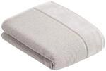 Vossen Duschtuch Pure Vegan Life Farbe Stone Gr&ouml;&szlig;e 67x140 cm