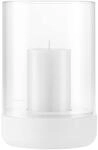 blomus Windlicht -Calma- | Kerzenhalter aus hochwertigem Beton und Glas | Farbe...