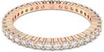 Swarovski Matrix Vittore Ring, Wei&szlig;er und Ros&eacute; Vergoldeter Damenring mit