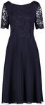 Vera Mont Damen 0113/4825 Partykleid, Blau, 42