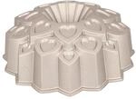 Aluguss-Kuchenform Love &Oslash; 25 cm - Birkmann - champagner, Contoura,