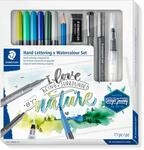STAEDTLER Design Journey Mixed Set #6 &ndash; Handlettering, 11-teilig | Aquarell &