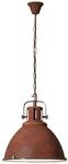 BRILLIANT Lampe Jesper Pendelleuchte 47cm Glas rostfarbend | 1x A60, E27,...
