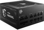 MSI MAG A650GL Netzteil, 650W, 80 Plus Gold, vollmodular, 120mm FDB L&uuml;fter mit