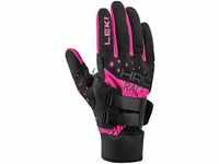 LEKI HRC Race Shark Handschuhe, Black-pink, EU 9