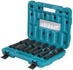 Makita E-16586 Impact Black Schlagnuss-Set 1/2" 14-teilig im Koffer, SW10 - SW32