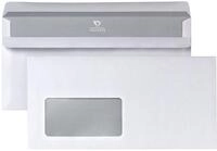 POSTHORN Briefumschl&auml;ge DIN lang (100 St&uuml;ck) - Fenster selbstklebend - Wei&szlig;