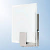 BRILLIANT Lampe Sonian Wandleuchte quadratisch | 1x C35, E14, 40W, geeignet für