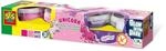 SES Creative 00471 Knete Einhorn 4x90gr, diverse Farben