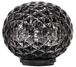 Kartell Mini Planet, Tischleuchte, Dimmbare Batterieversion, Rauch, &Oslash; 16 cm
