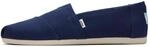 Toms Damen Alpargata Espadrilles Schuhe, Blau