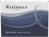 Waterman Füller-Tintenpatronen | Extra lang | Mysterious Blue | 8 Stück