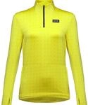 GOREWEAR Everyday Thermo 1/4-Zip Damen, Neon Yellow, L