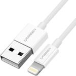 UGREEN Lightning auf USB-A 2.0 Kabel, 1 m, Wei&szlig;