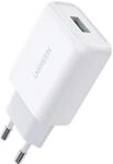 UGREEN USB-A QC 3.0 18 W Wall Charger-EU White