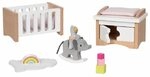 goki 51500 - Puppenm&ouml;bel Style, Babyzimmer - Kinderzimmerausstattung f&uuml;r das