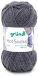 Grundl Hot Socks 50g FA.31 Mittelgrau