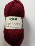 Grundl Hot Socks 50g FA.19 dunkelrot