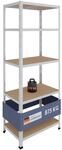 shelfplaza&reg; 200x80x50cm Home Schwerlastregal verzinkt/Metallregal mit 5