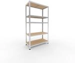 shelfplaza&reg; 180x100x45cm Home Schwerlastregal verzinkt/Metallregal mit 5