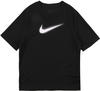 Nike Jungen B Df Multi + Top Gx T Shirt, Black/White, 60 EU
