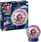 Ravensburger 3D Puzzle 11575 - Nachtlicht Puzzle-Ball Gabby's Dollhouse - f&uuml;r
