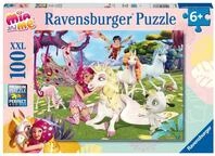 Ravensburger Puzzle Mia and me Wahre Einhorn-Freundschaft - 100 XXL Teile | 100 XXL