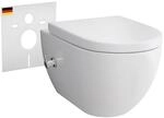 Alpenberger Wand WC mit Bidet Funktion | Dusch WC Klosch&uuml;ssel &...